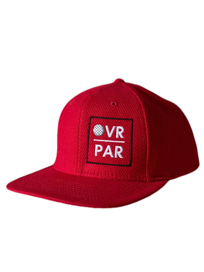 New Era Flat Bill Hat - Red