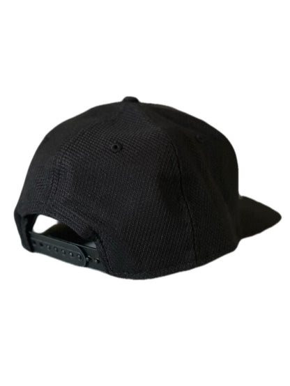New Era Flat Bill Hat - Black